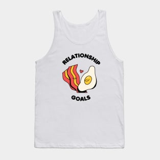 Relationship goals eggs and bacon Tank Top